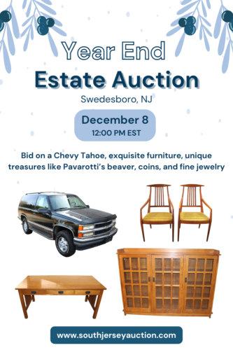 December 8th - Last auction!